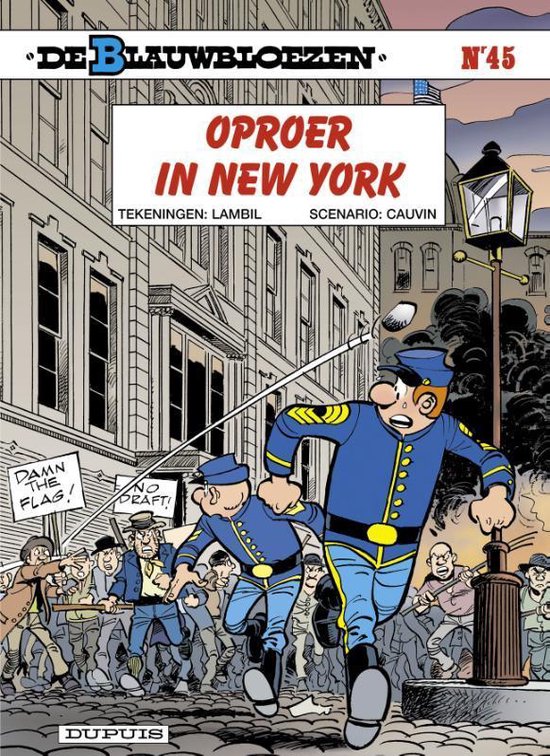 De Blauwbloezen 45 -   Oproer in New York