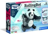 Clementoni Wetenschap & Spel Robotics - Rollende Bot, STEM kit, speelgoedrobot voor kinderen, 7-10 jaar, 66988