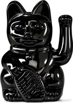 Donkey Products Gelukskat - Lucky Cat - Geluksbrenger - Maneki Neko - Glossy Black