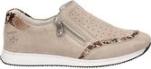 Rieker - Instappers Dames - Beige - Maat 39