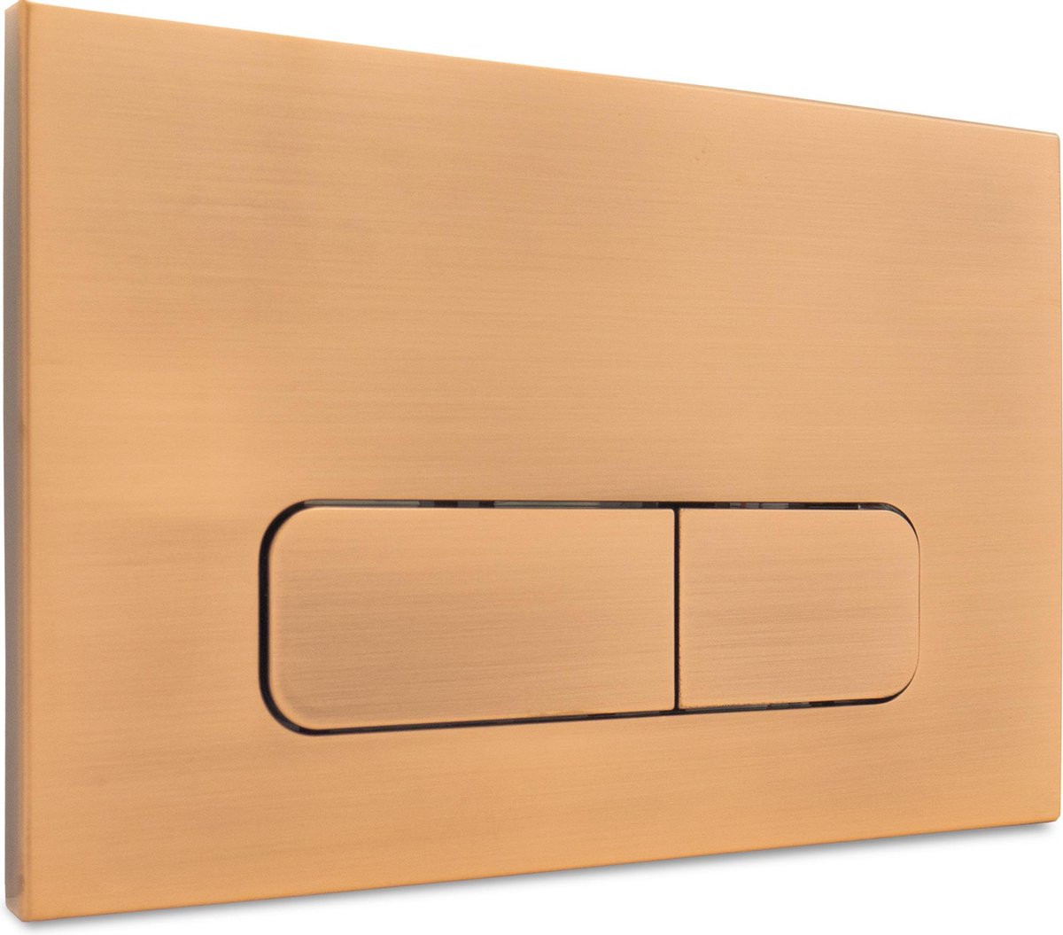 Dynamic Way bedieningspaneel - strepen rood brons - Geberit UP320 en UP720