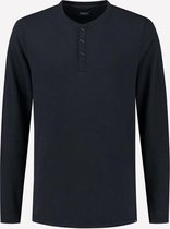 Dstrezzed Longsleeve T-shirt Henley Dark Navy (202618 - 649)
