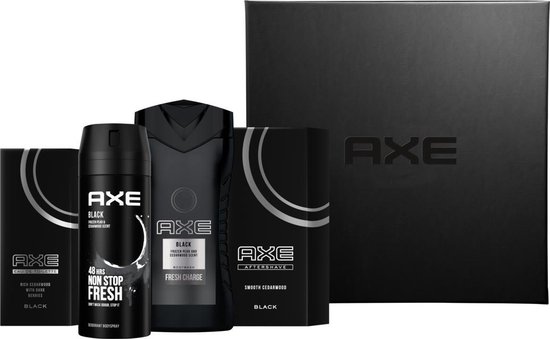 Axe Black XL - Bodyspray Deodorant, Douchegel, Eau De Toilet en After Shave  - Geschenkset | bol.com