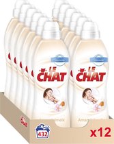 Bol.com Le Chat Amandelmelk Baby - Wasverzachter - Voordeelverpakking - 12 x 36 wasbeurten aanbieding