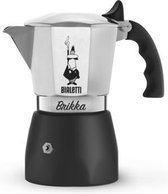 Bialetti New-Brikka-2020 - Koffiemaker - Voor 2 Kopjes en Yourkitchen E-kookboek
