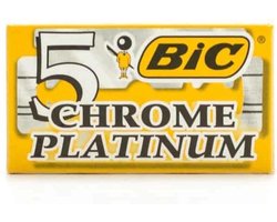 Bic Chrome Platinum Razor Blades 5pcs