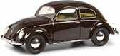 Volkswagen Kever Split window (Bril), 1948-1953 Donkerrood 1-18 Schuco Limited 500 Pieces