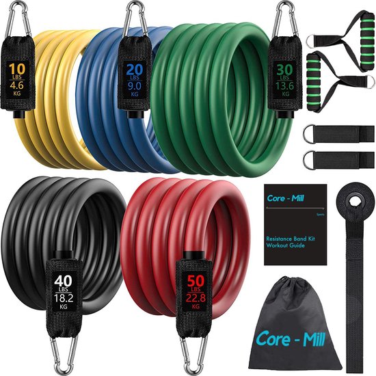 Core Mill - Resistance band - Weerstandsbanden - Tot 68kg