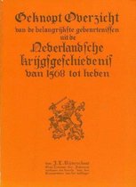 Nederlansche Krijgsgeschiedenis van 1568 tot heden (1935)
