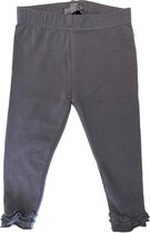 BeeLittle - Legging met ruches - grijs - maat 116