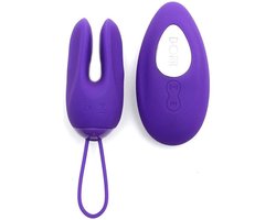 Dorr - Ozzy - Vibrerend Eitje - Met afstandsbediening die ook bruikbaar is als clitorisvibrator - Paars
