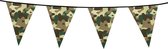 Boland - Decoratie > Slingers - Leger Camouflage Vlaggenlijn 6 meter
