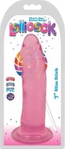7 Inch Slim Stick Cherry Ice - Pink - Realistic Dildos
