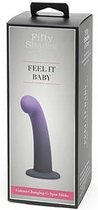 Feel it Baby Colour Changing G-Spot Dildo - Multicolored - Silicone Dildos