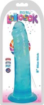 8 Inch Slim Stick Berry Ice - Blue - Realistic Dildos