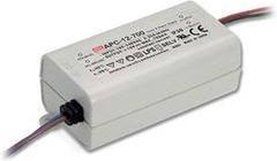Foto: Mean well apc 12 350 led driver constante stroomsterkte 12 w 0 35 a 9 36 v dc niet dimbaar overbelastingsbescherming