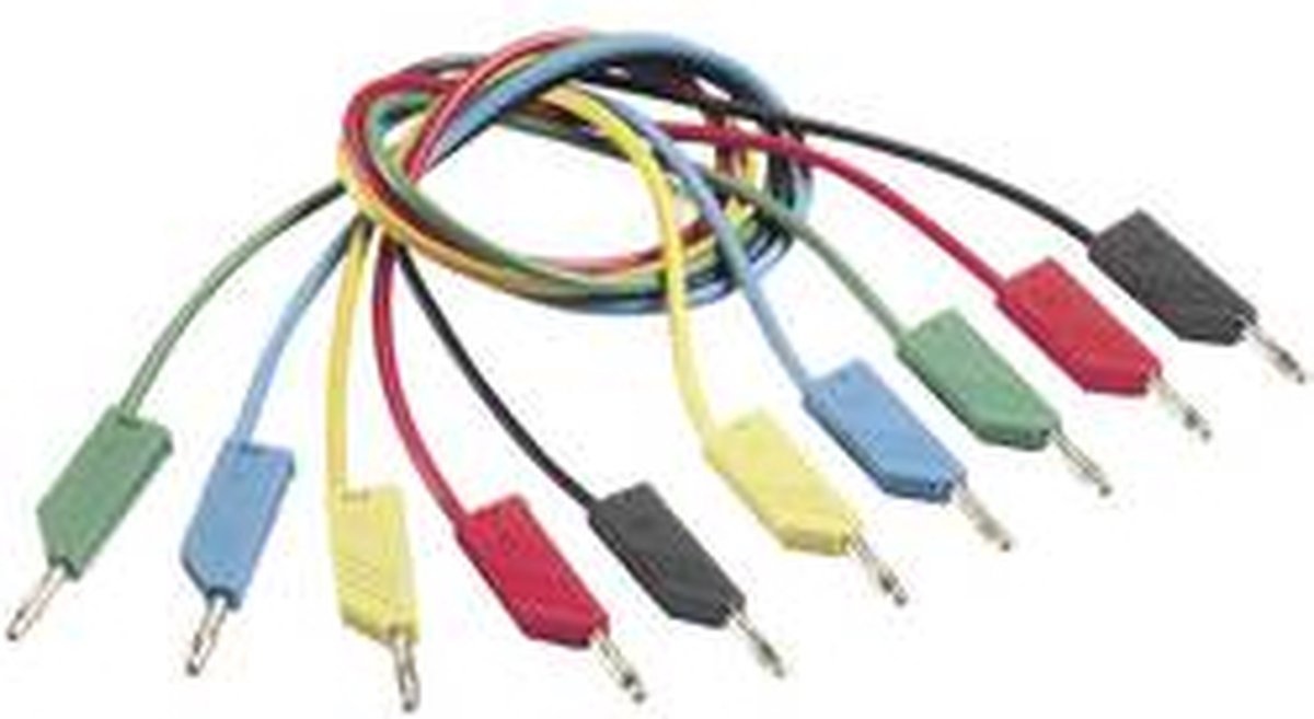 SKS Hirschmann CO MLN 200/1 Meetsnoer Banaanstekker 4 mm Banaanstekker 4 mm 2.00 m Rood 1 stuk(s)