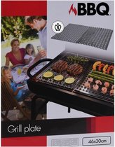 Barbecue / BBQ Grillplaten - 30 x 23 cm - 2 Stuks