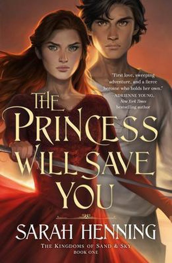 Kingdoms of Sand and Sky-The Princess Will Save You - cover
