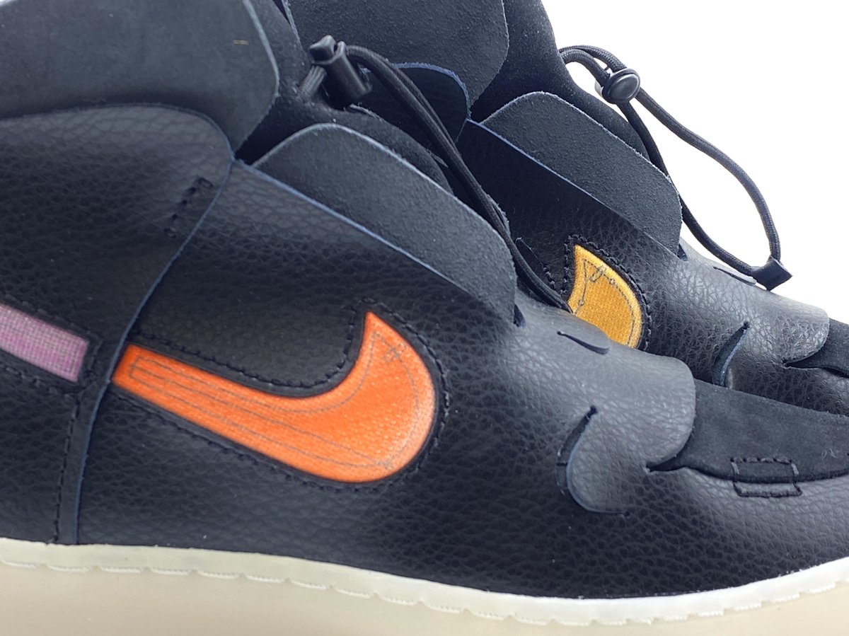 nike vandalized black