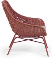 Kave Home - Abeli terracotta touw stoel