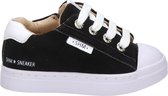 Sneakers | Jongens | Black | Leer | Shoesme | Maat 30