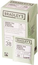 Bradley's thee - Organic - Green Sencha & Matcha n.38 - 100 x 1.5 gram