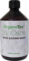 OrganoTex BioCare Wool & Down Wash 500 ml - tot 20 wasbeurten per fles