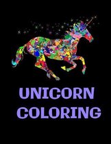Unicorn Coloring Book: notebook : for Kids Ages 4-8