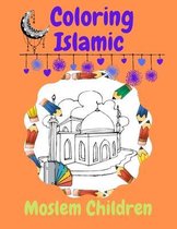 Coloring Islamic Moslem Children: coloring book