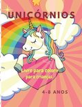 Livro para colorir com unicornios para criancas