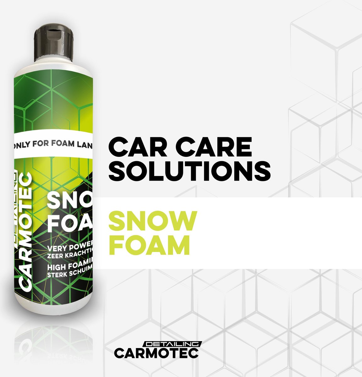 Carmotec - foam shampoo - exterieur