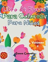 Libro de flores para colorear para ninos