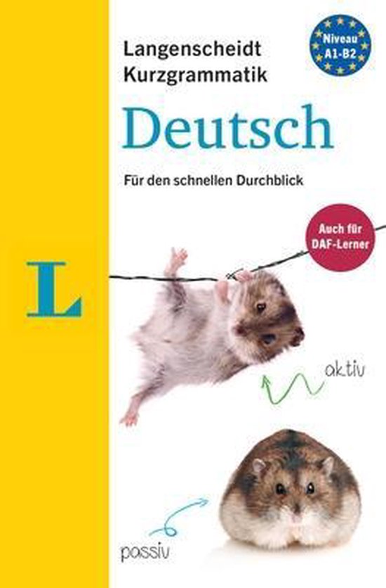 Langenscheidt Kurzgrammatik Deutsch - Buch mit Download - cover