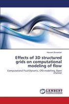 Effects of 3D structured grids on computational modeling of flow