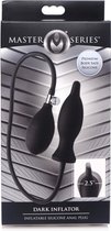 Dark Inflator Silicone Inflatable Plug - Black - Butt Plugs & Anal Dildos - Inflatable