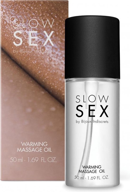 Slow Sex - Huile de Massage Chauffante - 50ml - Lubrifiants - Huiles de  Massage
