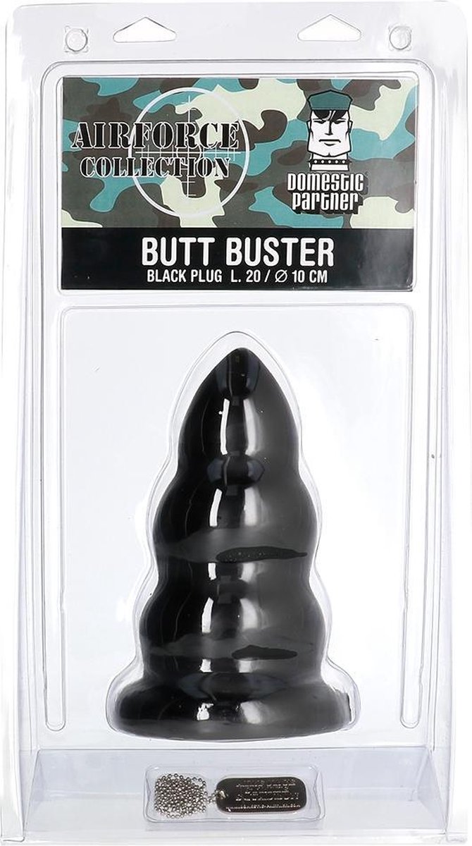 Goedkoopste Butt Buster - Black - Butt Plugs & Anal Dildos
