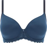 Freya OFFBEAT UW Moulded Demi T-shirt Bra Vrouwen Beha - POSEIDON - Maat 85E