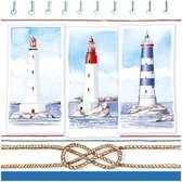 Ambiente Lighthouses papieren servetten