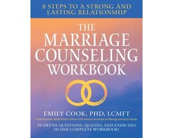 Omslag van The Marriage Counseling Workbook: 8 Steps to a Strong and Lasting Relationship