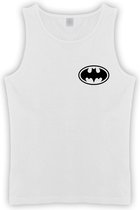 Witte Tanktop met “ BATMAN “ logo maat S