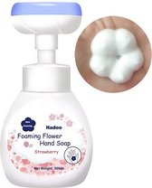 JUST23 Lotus shape zeep - Handzeep - Zeep - Zeeppomp - Zeeppompje - Zeepdispenser - Wit