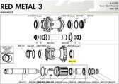 Fulcrum RM3-122 Freilaufkörper 8-11-speed Shimano grijs