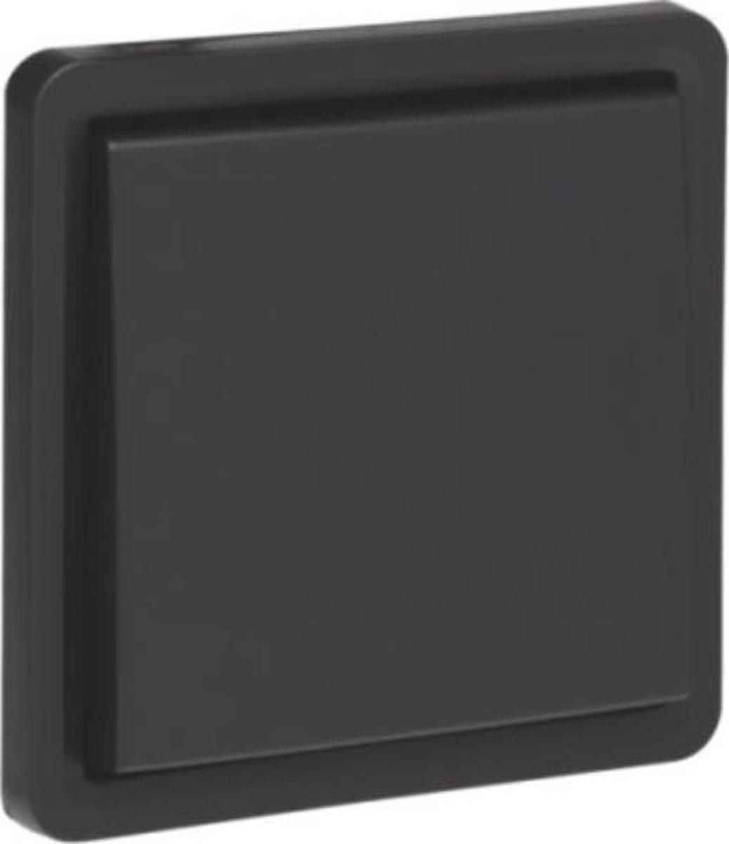 Niko tweepolige schakelaar zwart IP55 (761-31200)