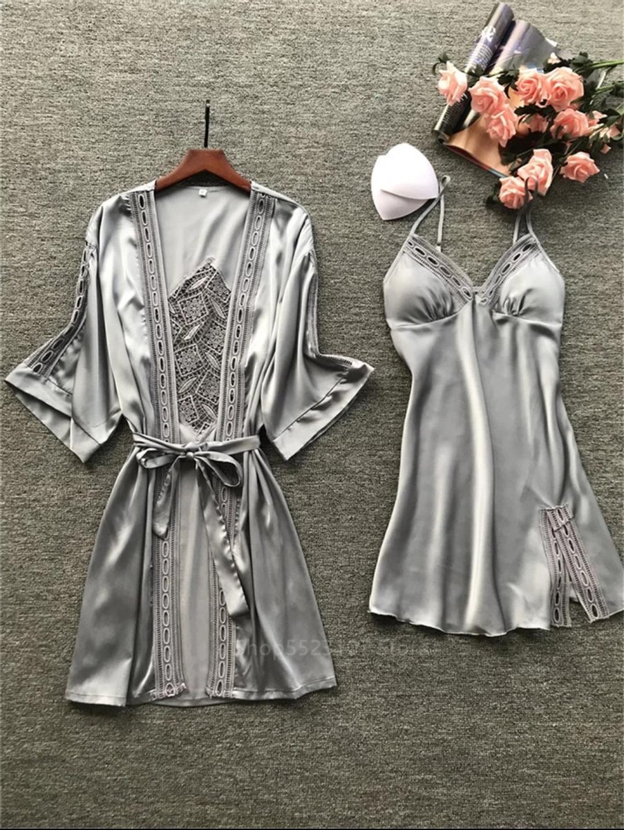Kleding Gender-neutrale kleding volwassenen Pyjamas & Badjassen Jurken unisex gaas kimono gewaad 