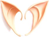 Hiden | Cosplay Elfen oren - Elven Ears - Cosplay Anime - Elfen oren - Elf Ears  - Carnaval - Halloween | Licht Beige