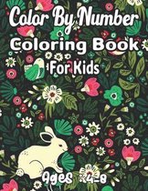 Color By Number Coloring Book For Kids Ags