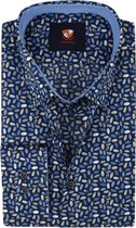 Suitable Overhemd Pillen Navy - maat 39