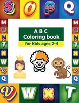 ABC Coloring Book for Kids Ages 2-4